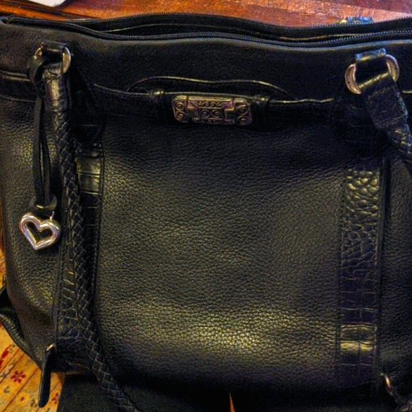 As new, Brighton pebbled leather shoulder bag - Picture 5 of 6